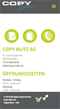 Mobile Screenshot of copy-blitz.ch